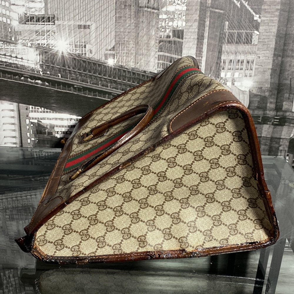 Authentic Vintage Gucci Sherry Line Boston Bag - Picture 12 of 17